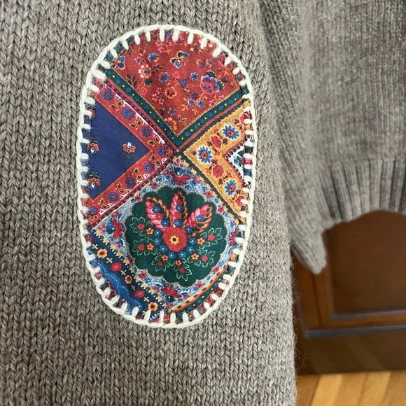 Christy Dawn Helga Cardigan in Pebble, size m - Picture 3 of 6